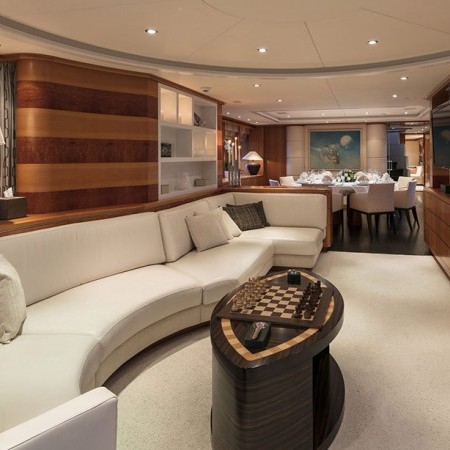 L'Equinox superyacht interior