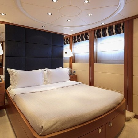 cabin for 2 charter guests