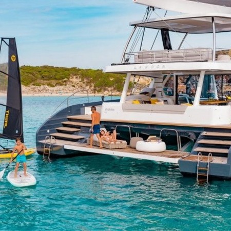 La Gatta catamaran yacht charter