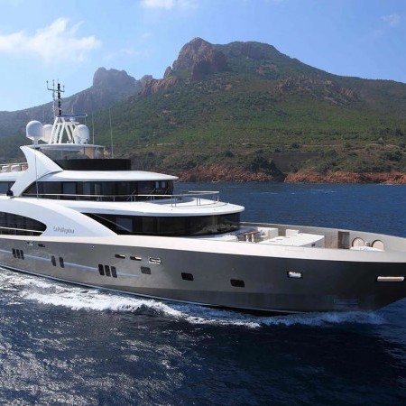 front view of La Pallegrina 1 superyacht