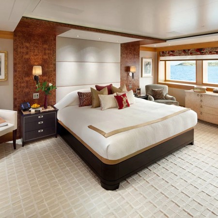 Lady Britt superyacht cabin