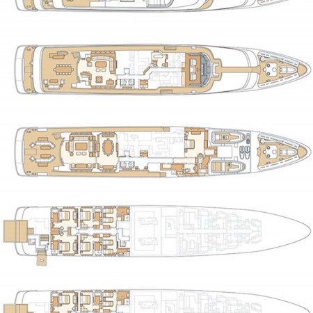 Lady Britt yacht layout