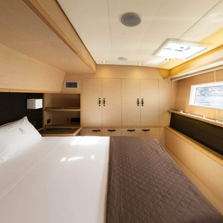 double cabin on Lady C yacht