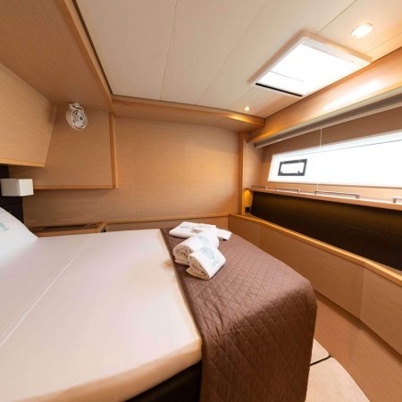 double cabin on Lady C yacht