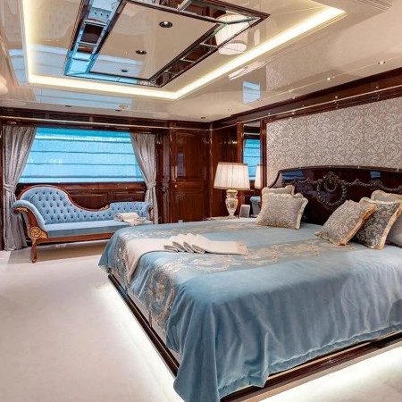 cabin on Lady Lena superyacht