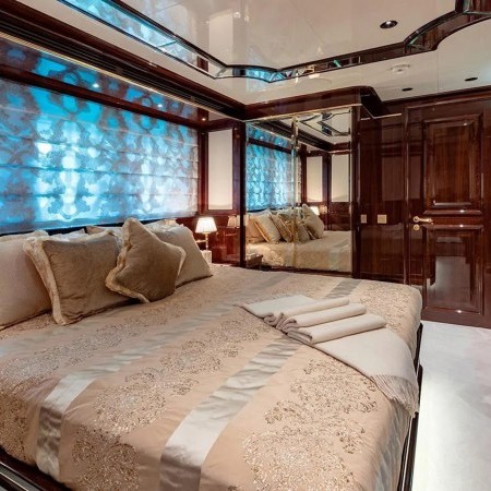 cabin on Lady Lena superyacht