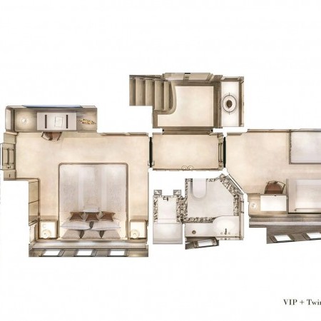 Lady Lena yacht deck plan layout