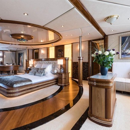 Expedition yacht Legend cabin