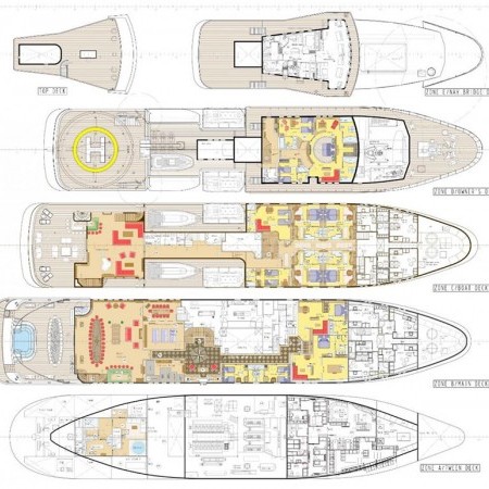 Legend superyacht layout