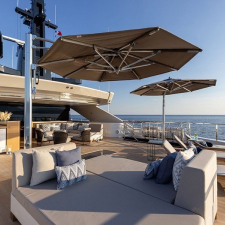 spacious deck areas