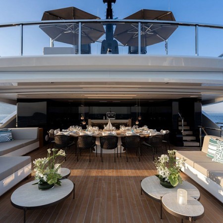 spacious deck areas