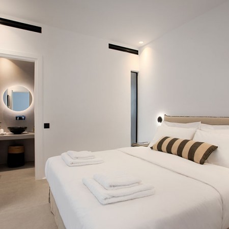 double bedroom at villa Orian