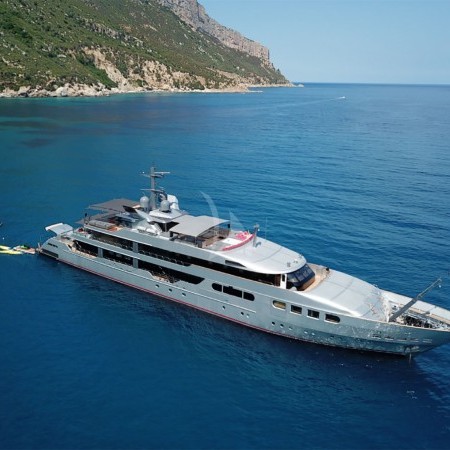 luxury mega yacht Greece