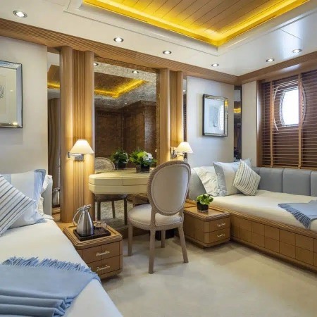 Marla yacht twin cabin