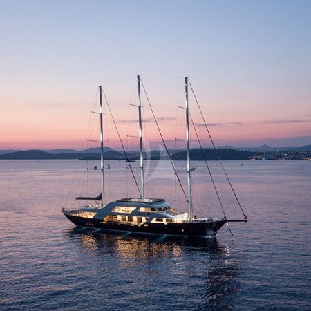 motor sailing yacht charter Greece