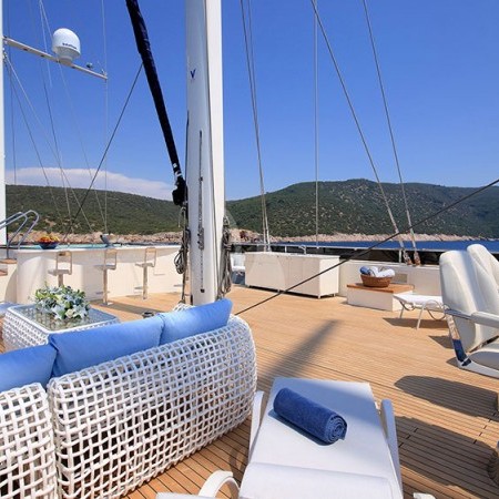 motor sailing yacht charter Greece