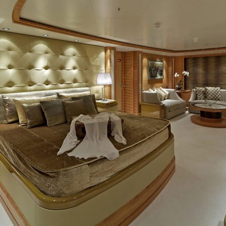 double cabin on Mia Rama yacht