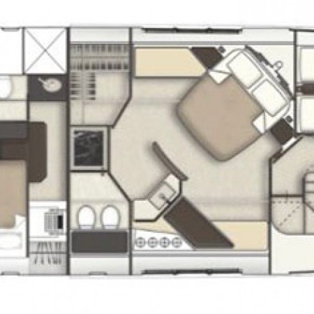 Mudita yacht layout deck plan