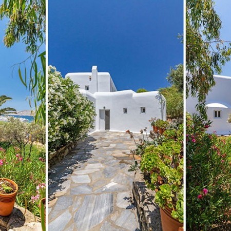 mykonos town villa for rent