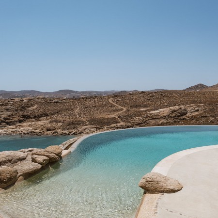 pool area of Natura Beach House 2