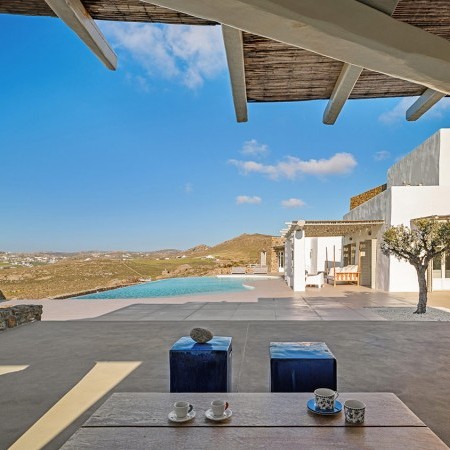 alfresco dining area