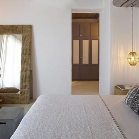 double bedroom for 2 villa's guests