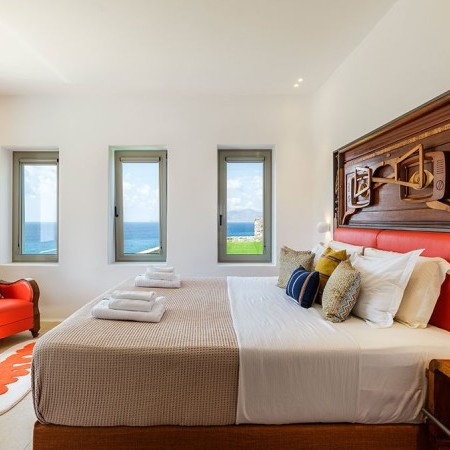 double bedroom at villa Maestro