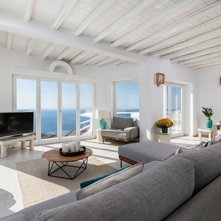 living room of villa Omnia