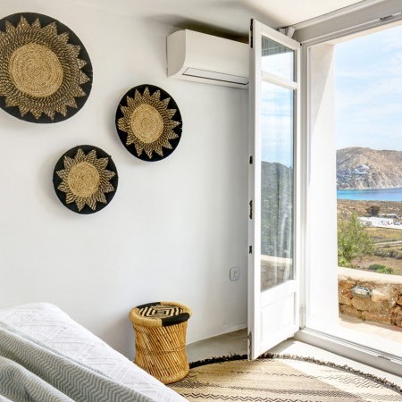 bedroom at Namaste Villa in Mykonos