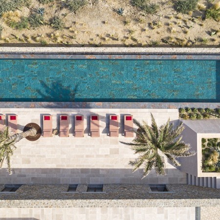 aerial view of villa nevma mykonos