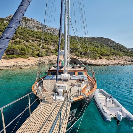 Myra sailing gulet Greece