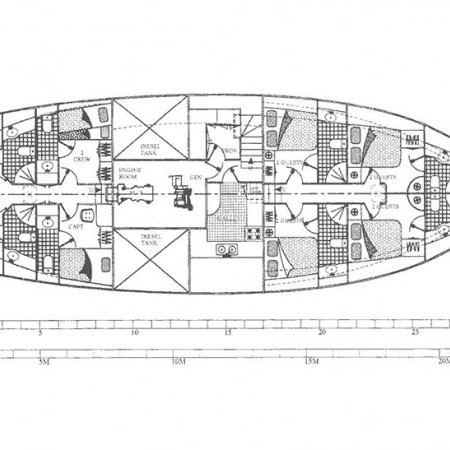 myra yacht layout