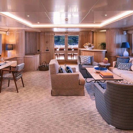 Natalia V yacht interior
