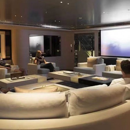 main salon of Nautilus superyacht