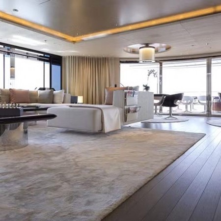 main salon of Nautilus superyacht