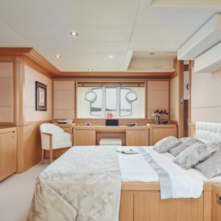 double cabin on Friend's Boat yacht