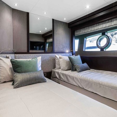 cabin of New Edge yacht