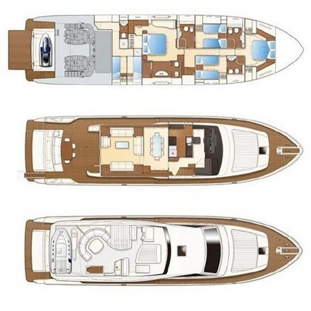 Nineteen yacht layout