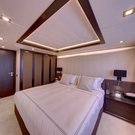 double cabin at Noema yacht charter