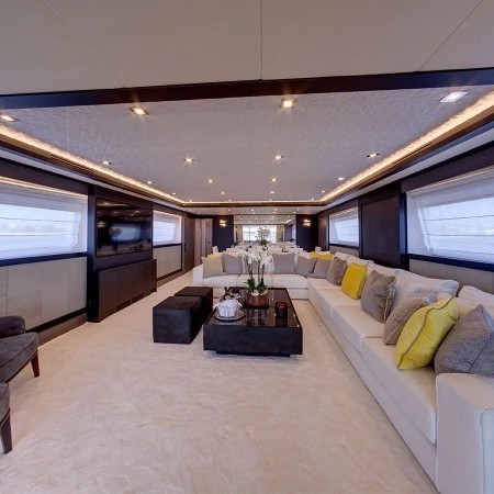 Noema yacht interior