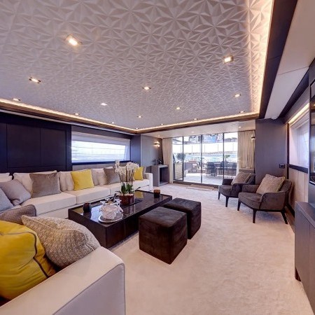 Noema yacht interior