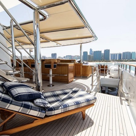 Nomad yacht deck