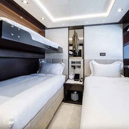 Noroader superyacht cabin