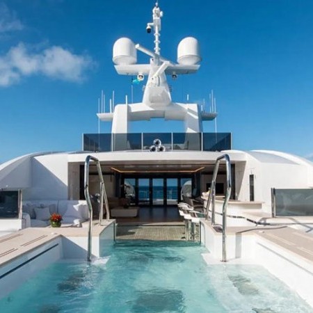 Jacuzzi of North Star yacht