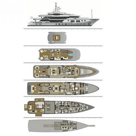 North Star yacht layout