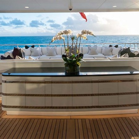 North Star yacht Jacuzzi pool