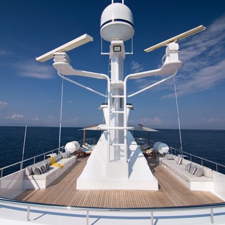 O'Natalina yacht upper deck