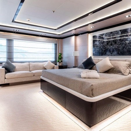 cabin on O'ptasia yacht charter