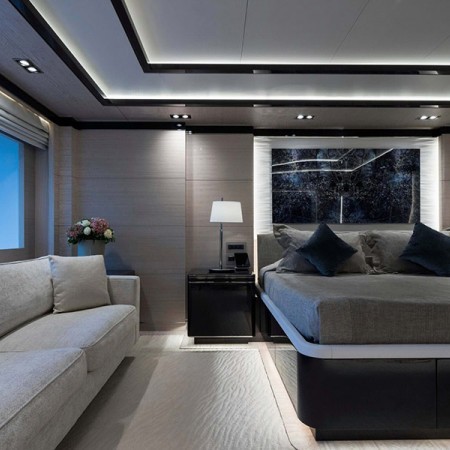 cabin on O'ptasia yacht charter