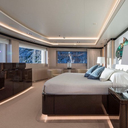 cabin on O'ptasia yacht charter